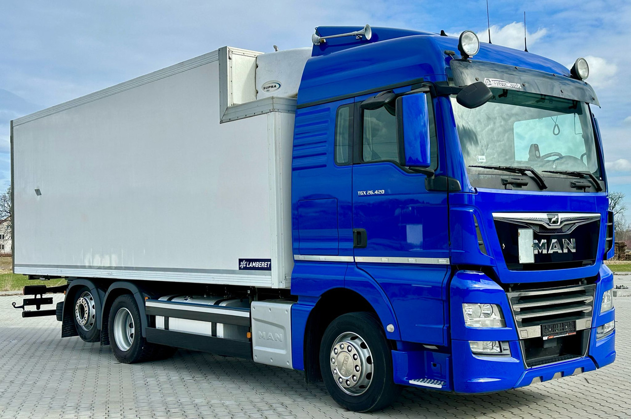Refrižeratorius sunkvežimis MAN TGX 26.420 / CHŁODNIA / LAMBERET / 18 EUROPALET / 6x2 / 2017 ROK / SYPIALKA: foto 1
