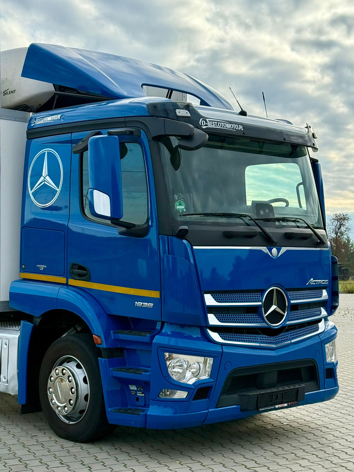 Refrižeratorius sunkvežimis MERCEDES-BENZ ACTROS 1836 / CHŁODNIA / WINDA / 18 PALET / SILNIK 10677 cm3 / CARRIER / SYPIALKA / AUTOMAT / 2018 ROK: foto 6 Refrižeratorius sunkvežimis MERCEDES-BENZ ACTROS 1836 / CHŁODNIA / WINDA / 18 PALET / SILNIK 10677 cm3 / CARRIER / SYPIALKA / AUTOMAT / 2018 ROK: foto 6