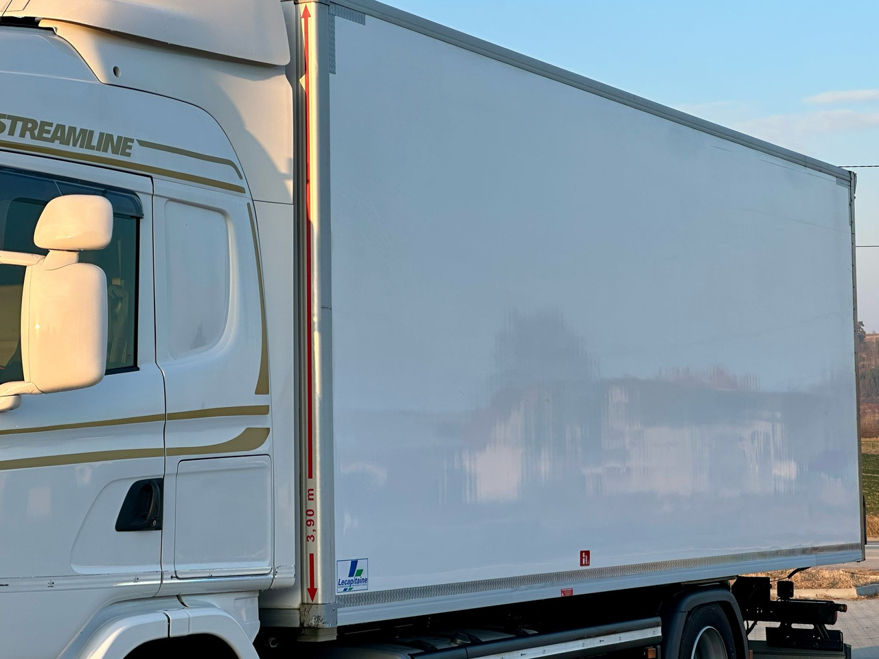 Izoterminis sunkvežimis SCANIA G360 / IZOTERMA / 6.8 M DŁUGOŚCI / AUTOMAT / CAŁA NA PODUSZKACH / KLIMA POSTOJOWA / ELEKTRYCZNA ROLETA TYŁ / SYPIALKA: foto 15