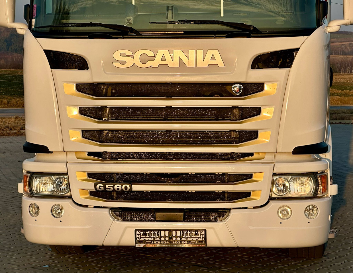 Izoterminis sunkvežimis SCANIA G360 / IZOTERMA / 6.8 M DŁUGOŚCI / AUTOMAT / CAŁA NA PODUSZKACH / KLIMA POSTOJOWA / ELEKTRYCZNA ROLETA TYŁ / SYPIALKA: foto 10