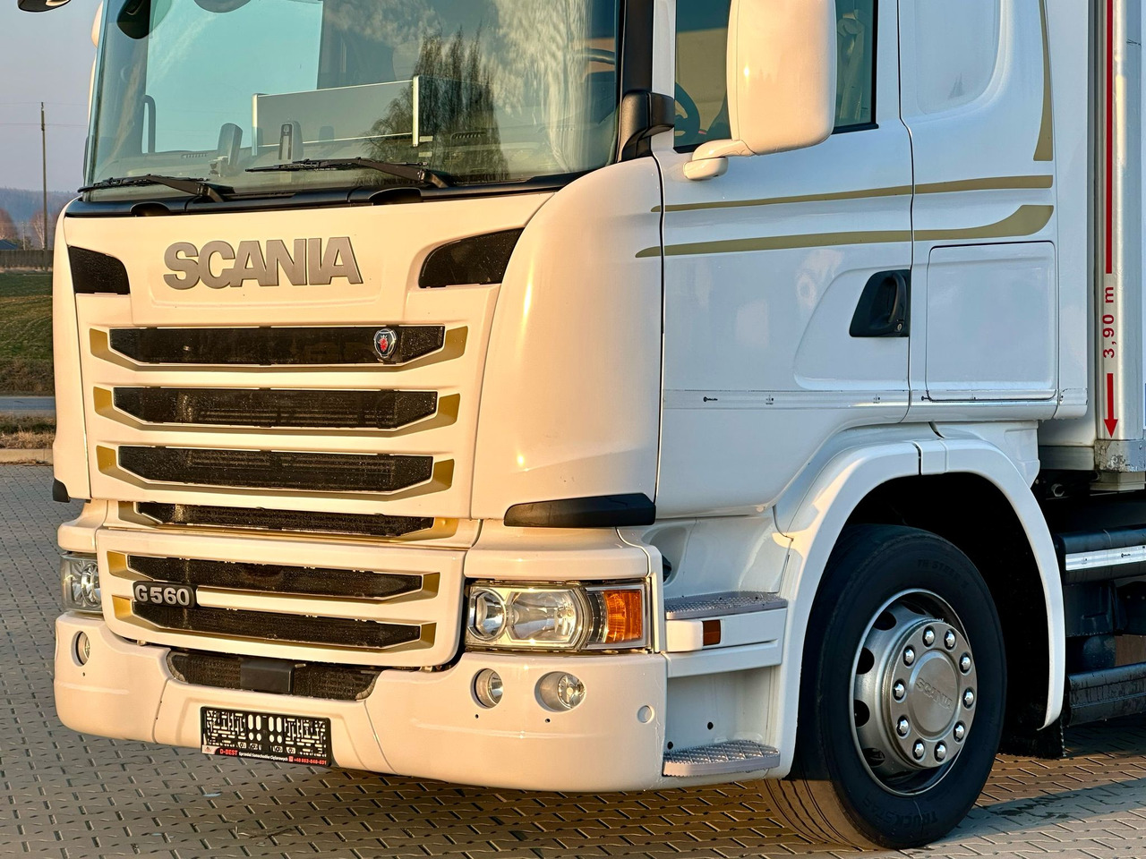 Izoterminis sunkvežimis SCANIA G360 / IZOTERMA / 6.8 M DŁUGOŚCI / AUTOMAT / CAŁA NA PODUSZKACH / KLIMA POSTOJOWA / ELEKTRYCZNA ROLETA TYŁ / SYPIALKA: foto 14