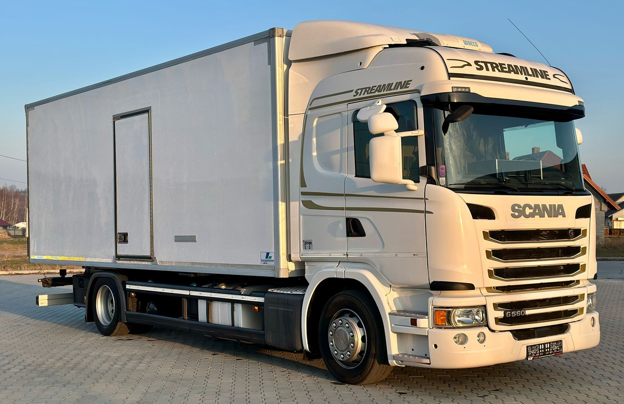 SCANIA G360 / IZOTERMA / 6.8 M DŁUGOŚCI / AUTOMAT / CAŁA NA PODUSZKACH / KLIMA POSTOJOWA / ELEKTRYCZNA ROLETA TYŁ / SYPIALKA - Izoterminis sunkvežimis: foto 1 SCANIA G360 / IZOTERMA / 6.8 M DŁUGOŚCI / AUTOMAT / CAŁA NA PODUSZKACH / KLIMA POSTOJOWA / ELEKTRYCZNA ROLETA TYŁ / SYPIALKA - Izoterminis sunkvežimis: foto 1