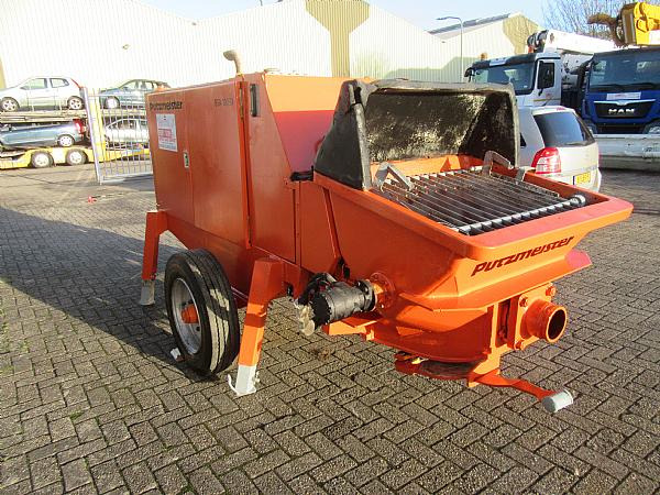 2014 PUTZMEISTER BSA 1005 DC concrete pump - Stacionarus betono siurblys: foto 4 2014 PUTZMEISTER BSA 1005 DC concrete pump - Stacionarus betono siurblys: foto 4