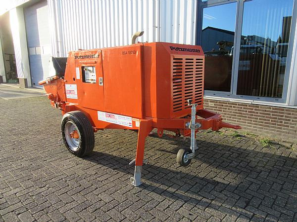 2014 PUTZMEISTER BSA 1005 DC concrete pump - Stacionarus betono siurblys: foto 3 2014 PUTZMEISTER BSA 1005 DC concrete pump - Stacionarus betono siurblys: foto 3