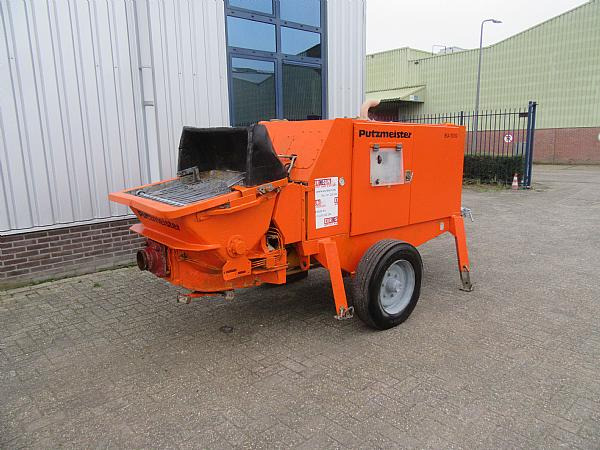 2014 PUTZMEISTER BSA1005 DC trailer mounted. - Stacionarus betono siurblys: foto 1 2014 PUTZMEISTER BSA1005 DC trailer mounted. - Stacionarus betono siurblys: foto 1