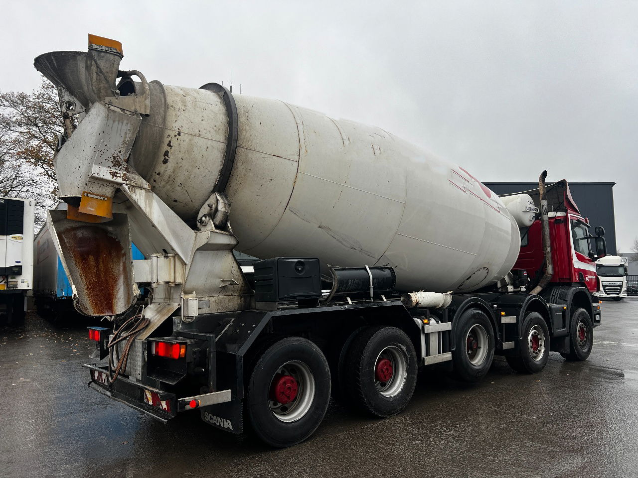 Scania P420 10x4, 15m3 Liebherr, full steel - Betonvežis: foto 3 Scania P420 10x4, 15m3 Liebherr, full steel - Betonvežis: foto 3