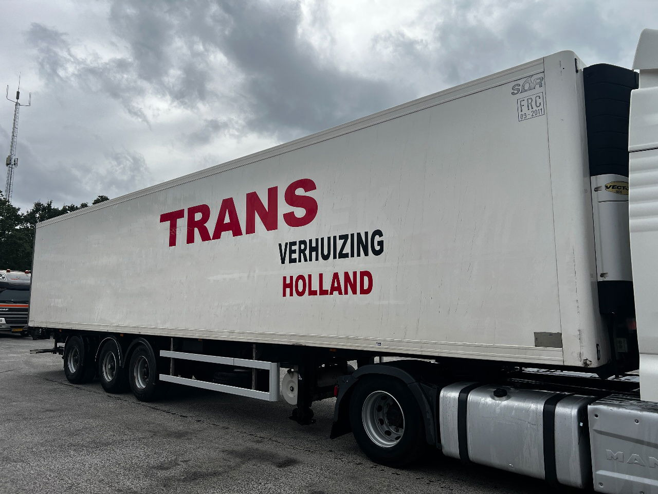 Sor Iberica met Carrier Vector 1800, BPW, 7cm - Refrižeratorius puspriekabė: foto 2 Sor Iberica met Carrier Vector 1800, BPW, 7cm - Refrižeratorius puspriekabė: foto 2