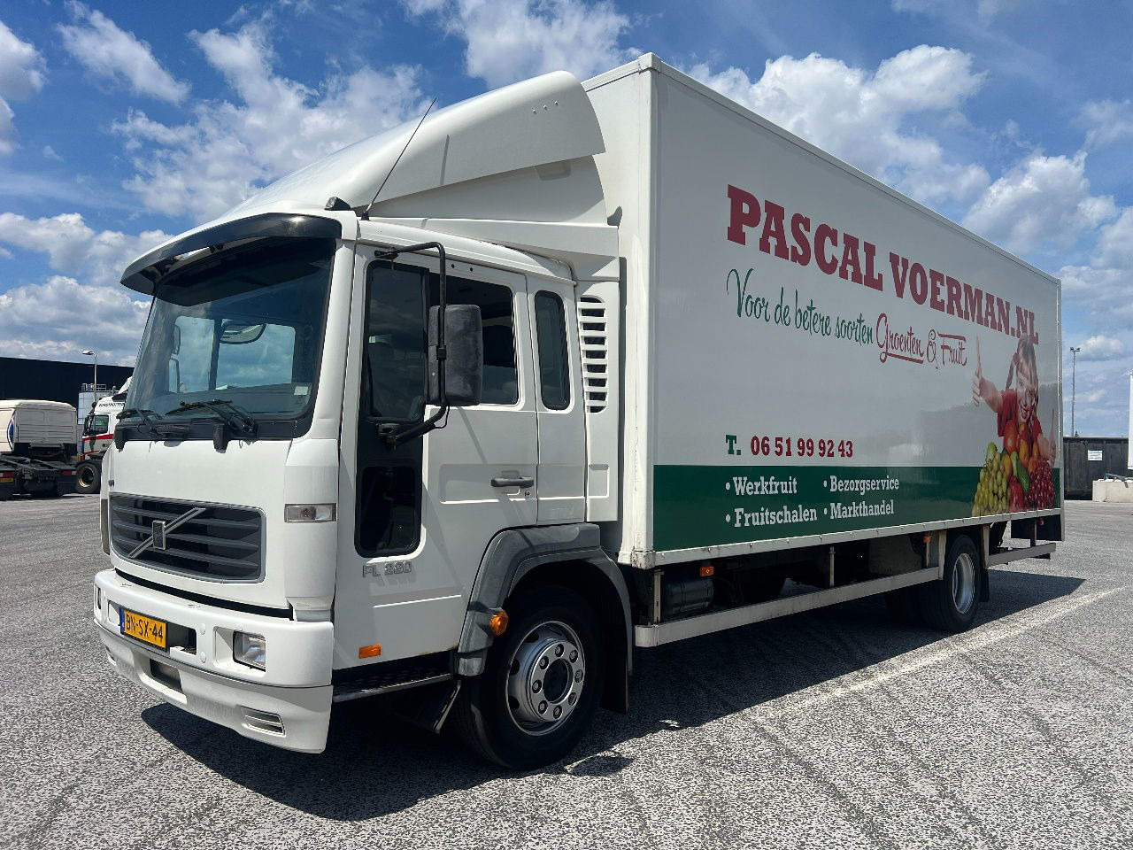 Volvo FL 612 220PK, Euro 3 - Furgonas sunkvežimis: foto 1 Volvo FL 612 220PK, Euro 3 - Furgonas sunkvežimis: foto 1