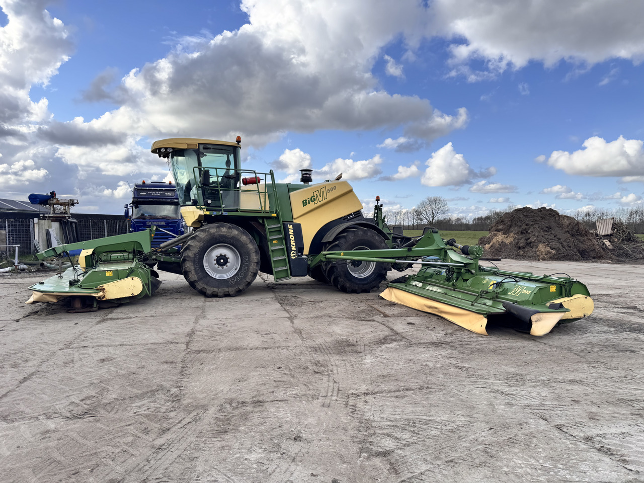 Šienapjovė Krone Big M 500 CV: foto 9