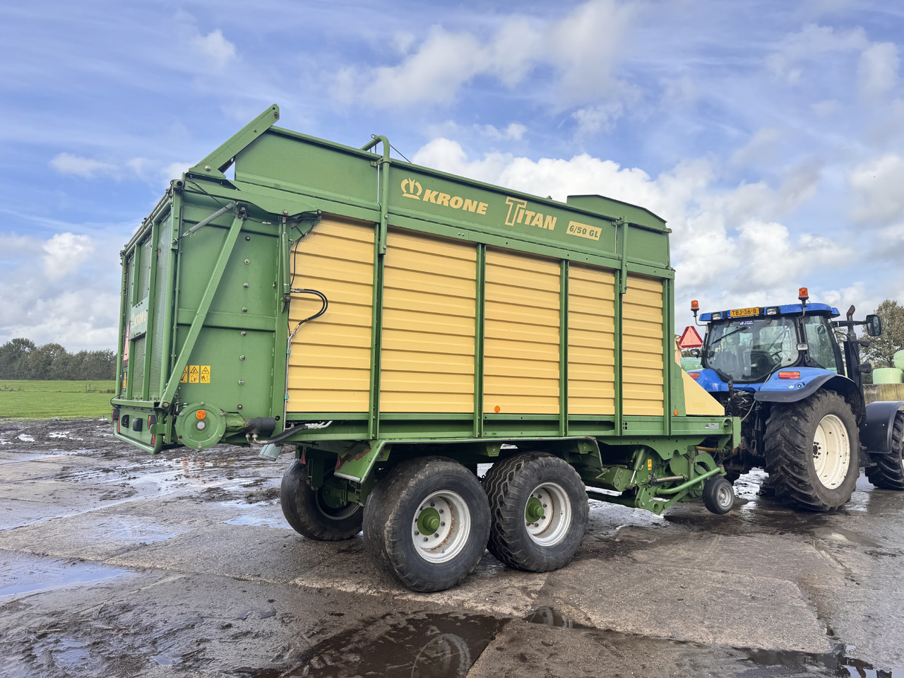 Krone Titan 6/50 GL - Priekaba rinktuvė: foto 2 Krone Titan 6/50 GL - Priekaba rinktuvė: foto 2