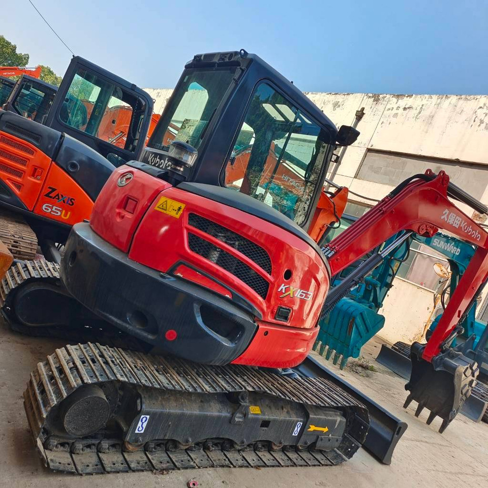 Kubota KX 163 - Mini ekskavatorius: foto 4 Kubota KX 163 - Mini ekskavatorius: foto 4