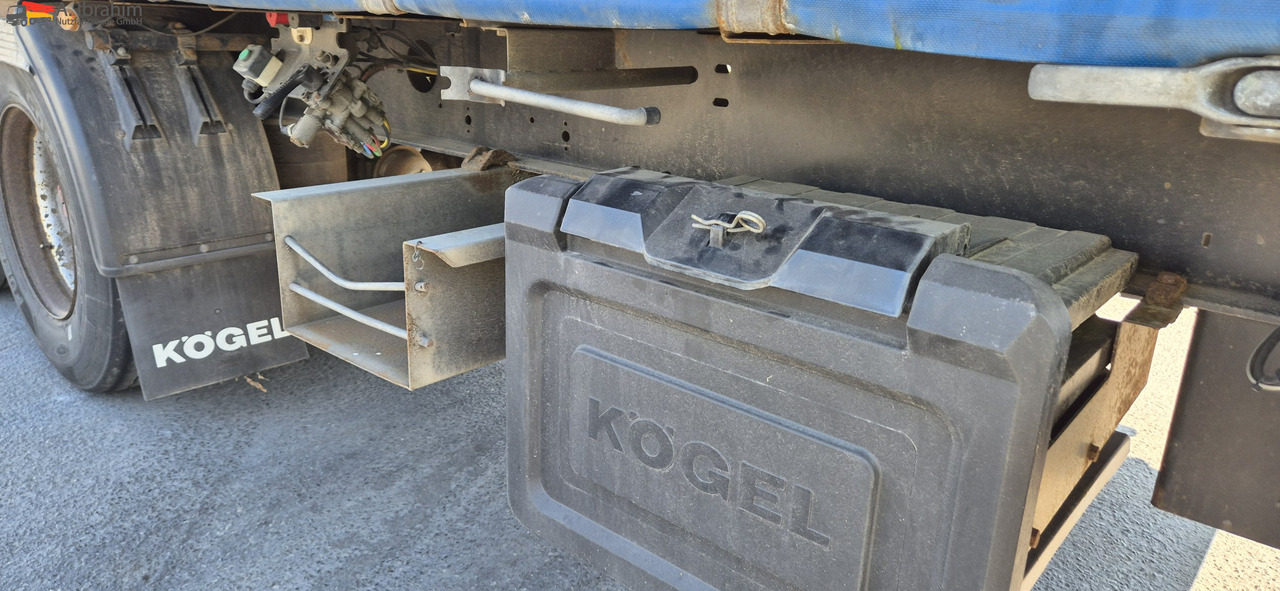 Kögel SN24 Standard, Edscha, Trommelbremse - Tentinė puspriekabė: foto 2 Kögel SN24 Standard, Edscha, Trommelbremse - Tentinė puspriekabė: foto 2