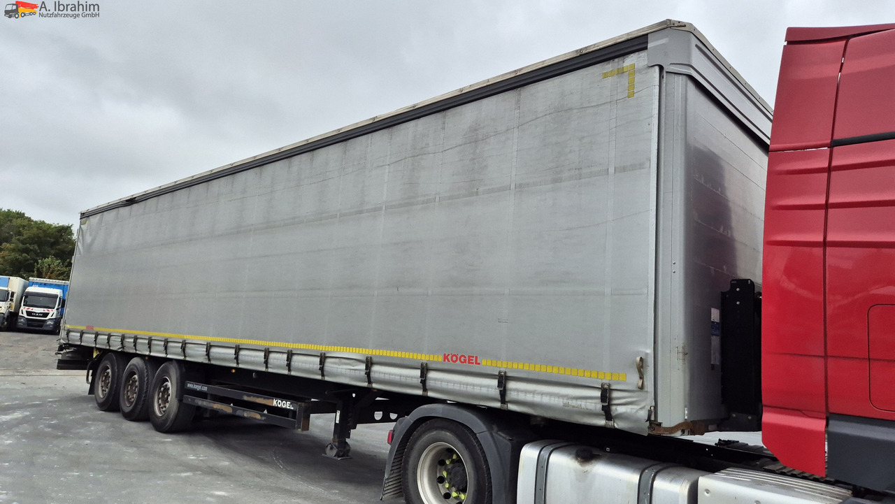 Kögel SN24 Standard, neutrale Plane Edscha, XXL Zertifikat - Tentinė puspriekabė: foto 1 Kögel SN24 Standard, neutrale Plane Edscha, XXL Zertifikat - Tentinė puspriekabė: foto 1