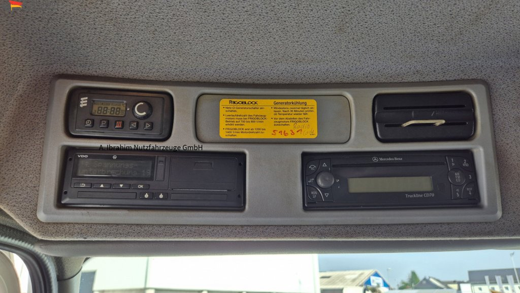 Refrižeratorius sunkvežimis Mercedes-Benz 1823 Frigoblock, 2 Kammer, LBW: foto 6
