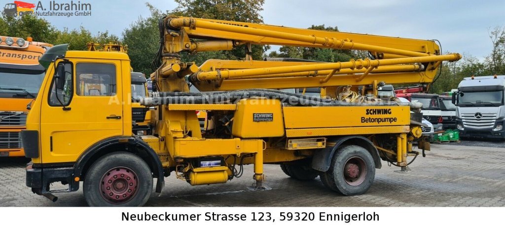 Mercedes-Benz LK 1617, Schwing Betonpumpe, Oldtimer lizingą Mercedes-Benz LK 1617, Schwing Betonpumpe, Oldtimer: foto 7 Mercedes-Benz LK 1617, Schwing Betonpumpe, Oldtimer lizingą Mercedes-Benz LK 1617, Schwing Betonpumpe, Oldtimer: foto 7