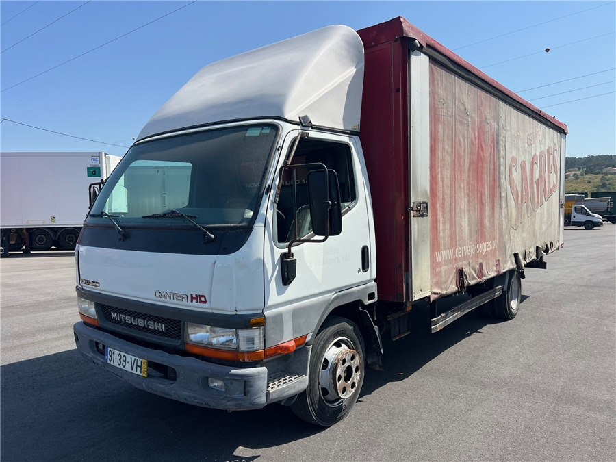 Mitsubishi FE659 - Tentinis sunkvežimis: foto 1 Mitsubishi FE659 - Tentinis sunkvežimis: foto 1