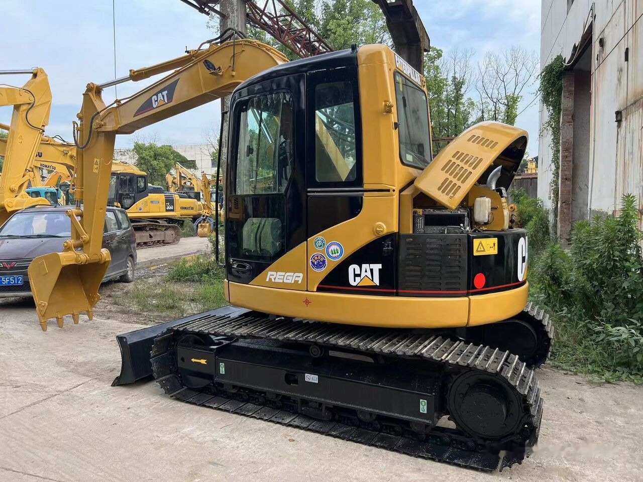 Caterpillar 308C - Vikšrinis ekskavatorius: foto 3 Caterpillar 308C - Vikšrinis ekskavatorius: foto 3
