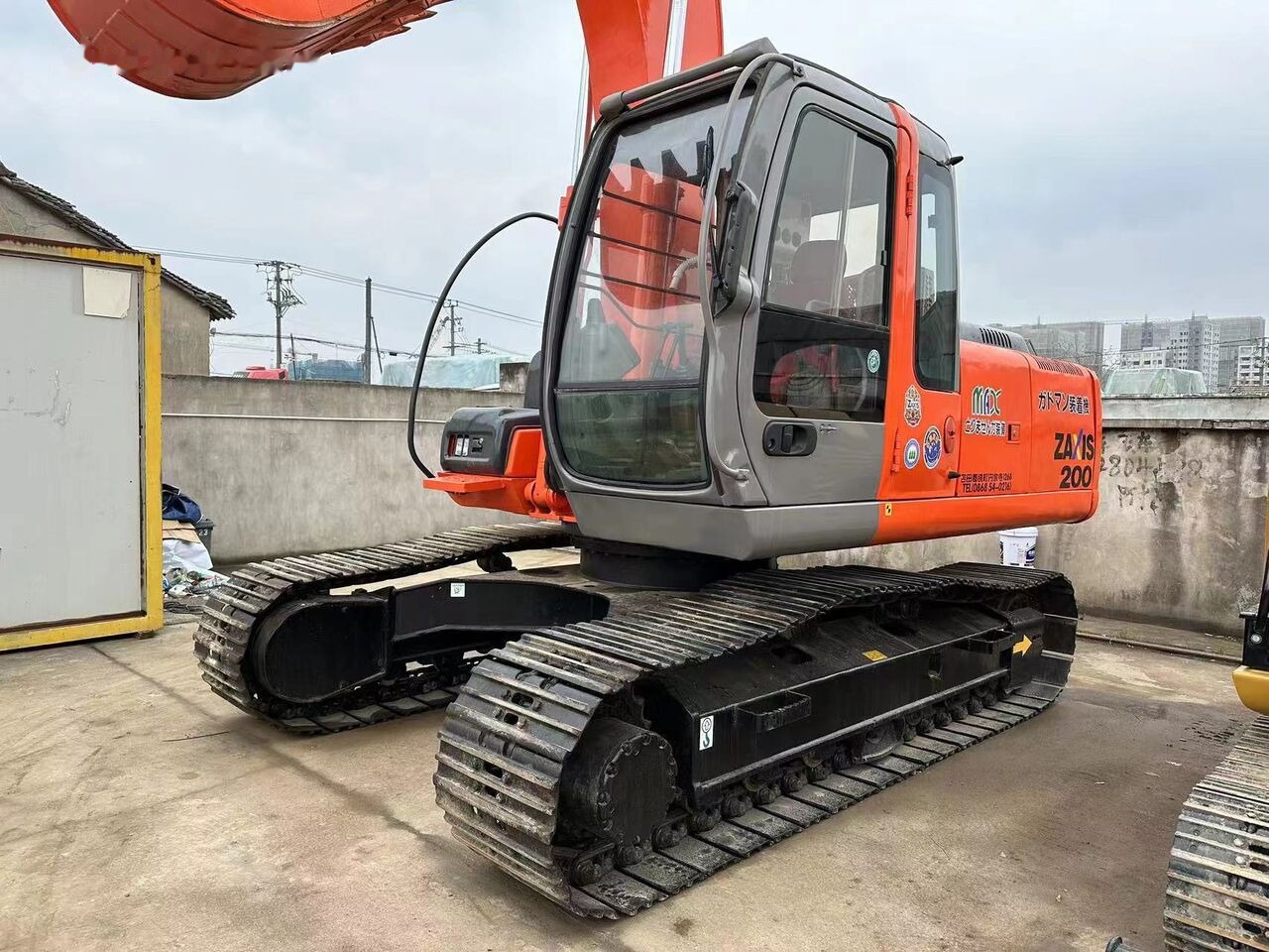 Hitachi ZX200 - Vikšrinis ekskavatorius: foto 4 Hitachi ZX200 - Vikšrinis ekskavatorius: foto 4