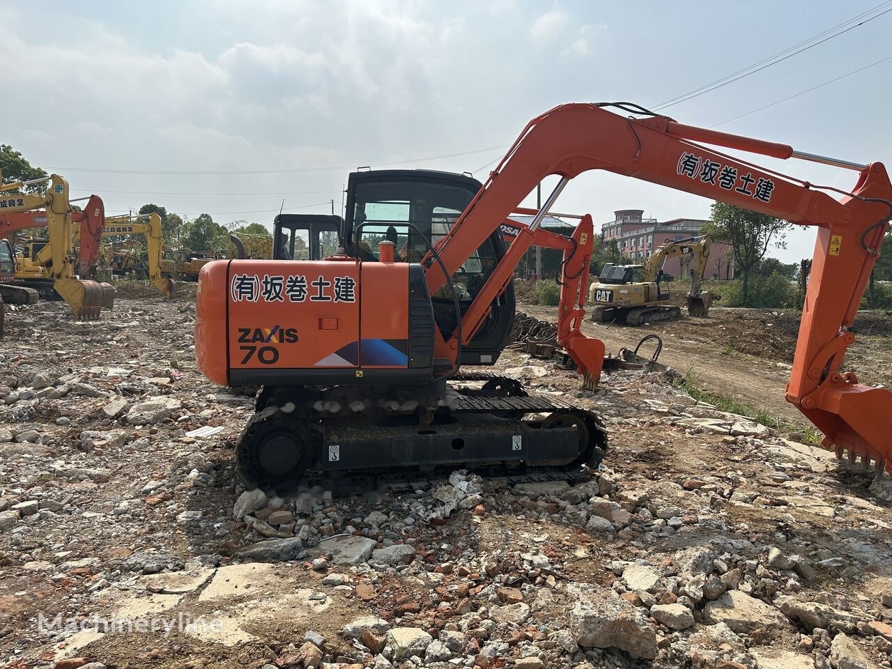 Hitachi ZX70 - Mini ekskavatorius: foto 4 Hitachi ZX70 - Mini ekskavatorius: foto 4