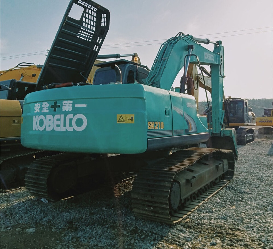 Kobelco SK210 - Vikšrinis ekskavatorius: foto 3 Kobelco SK210 - Vikšrinis ekskavatorius: foto 3