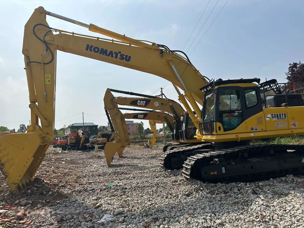 Komatsu PC450 - Vikšrinis ekskavatorius: foto 1 Komatsu PC450 - Vikšrinis ekskavatorius: foto 1