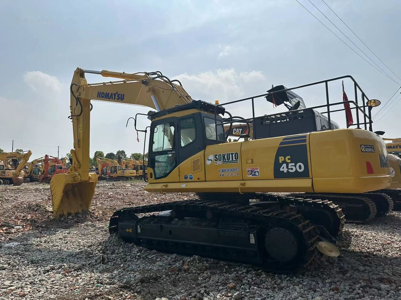 Komatsu PC450 - Vikšrinis ekskavatorius: foto 3 Komatsu PC450 - Vikšrinis ekskavatorius: foto 3