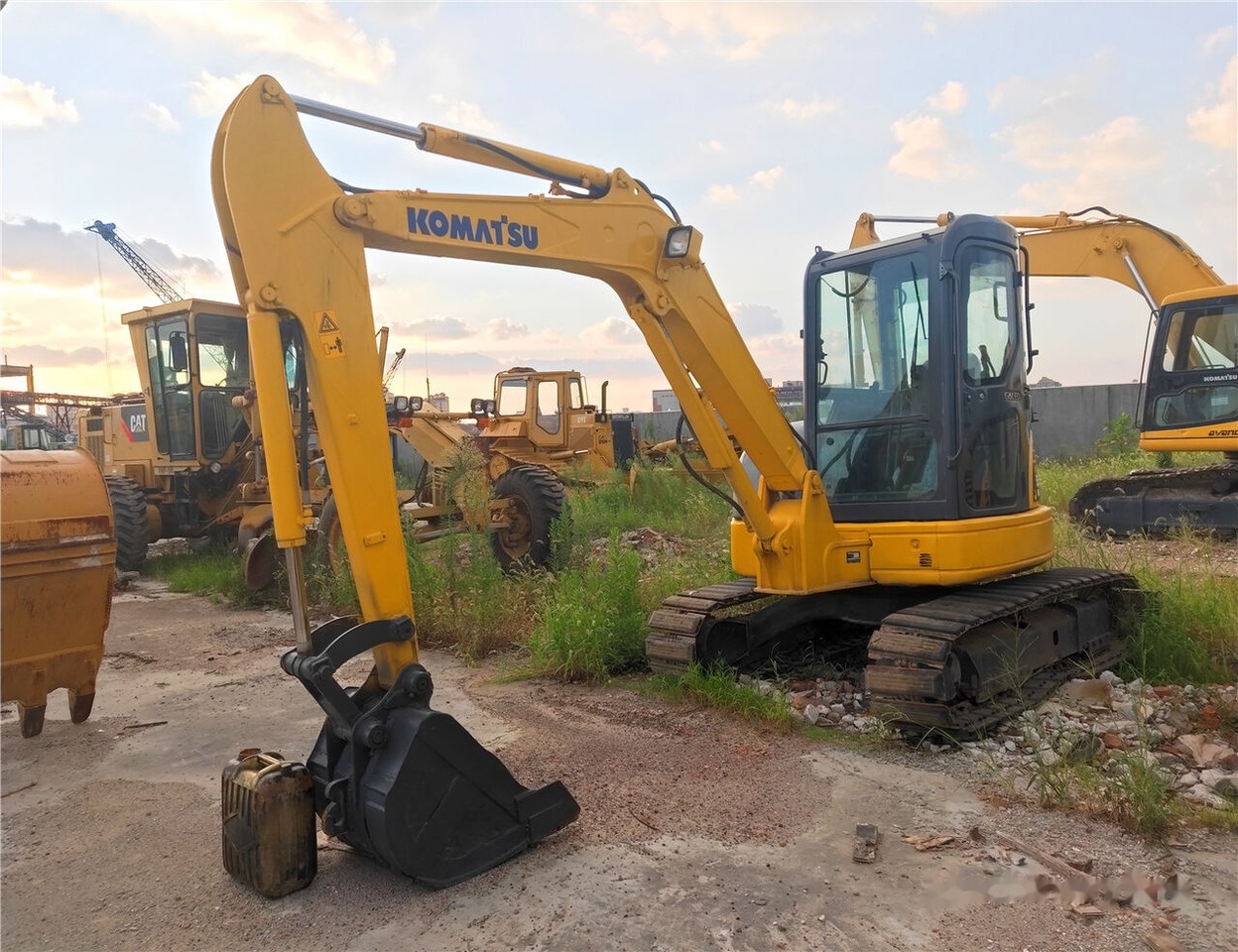 Komatsu PC55 - Mini ekskavatorius: foto 5 Komatsu PC55 - Mini ekskavatorius: foto 5