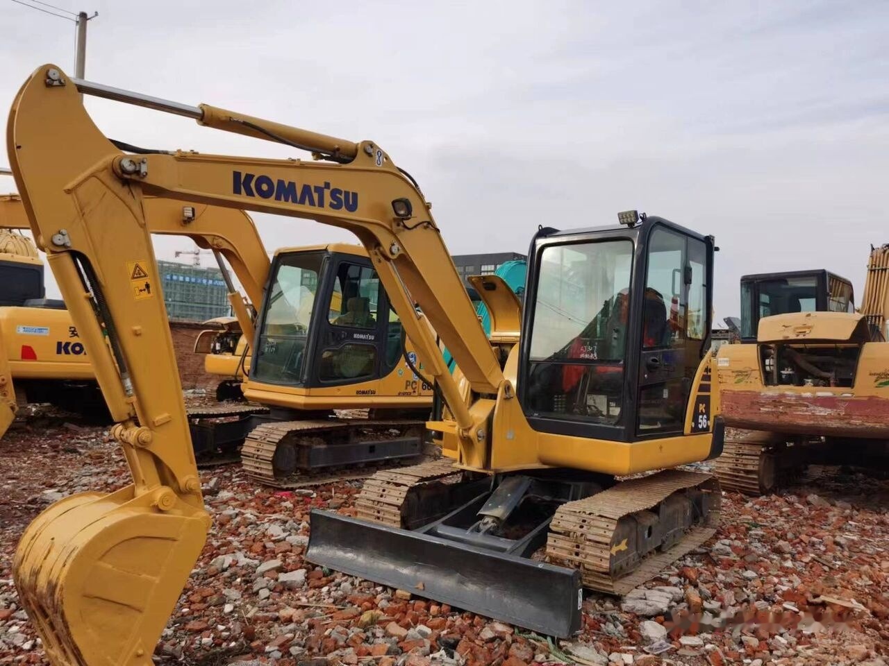 Komatsu PC56 - Mini ekskavatorius: foto 2 Komatsu PC56 - Mini ekskavatorius: foto 2