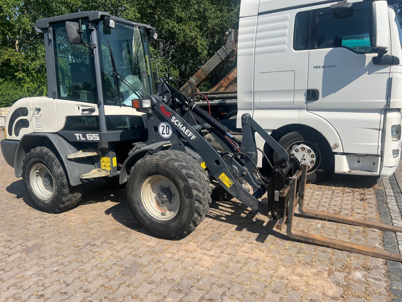 Terex TL 65 - Ratinis krautuvas: foto 1 Terex TL 65 - Ratinis krautuvas: foto 1