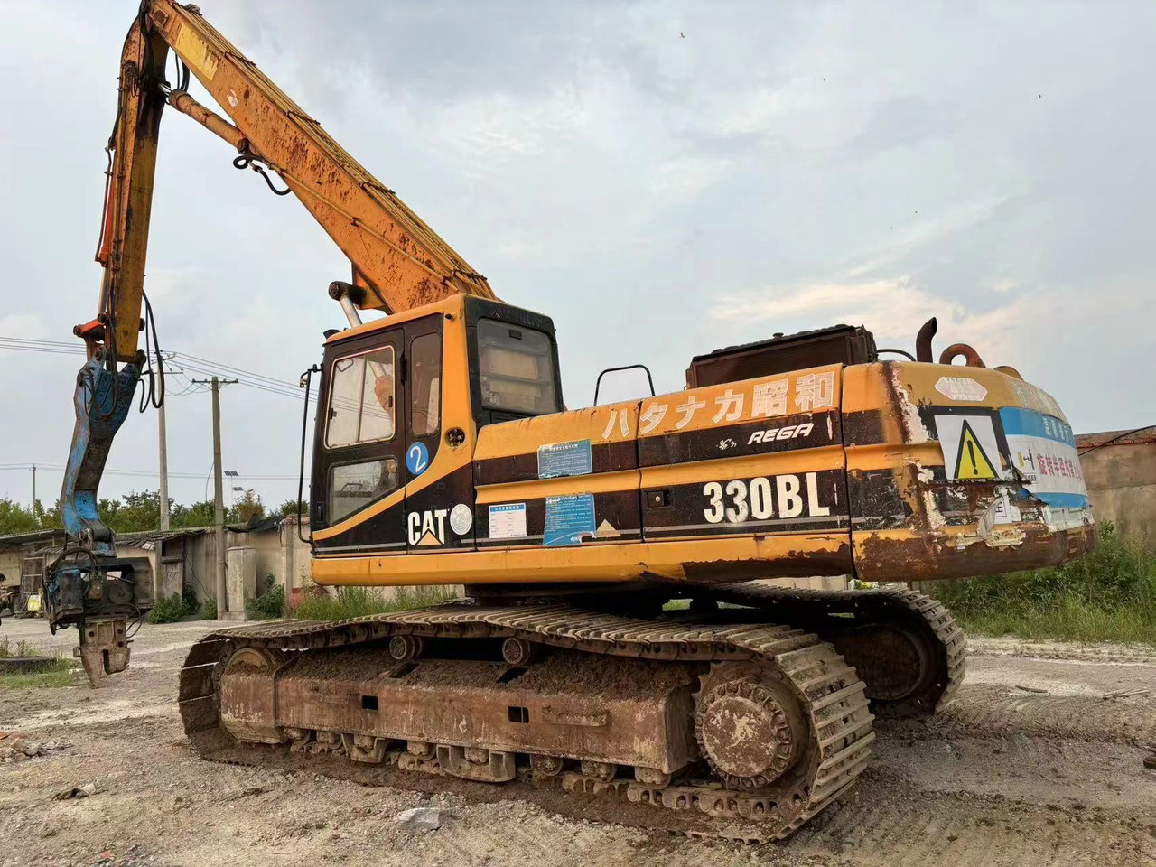 CATERPILLAR CAT 330BL Pile driver - Polių kalimo mašina: foto 1 CATERPILLAR CAT 330BL Pile driver - Polių kalimo mašina: foto 1