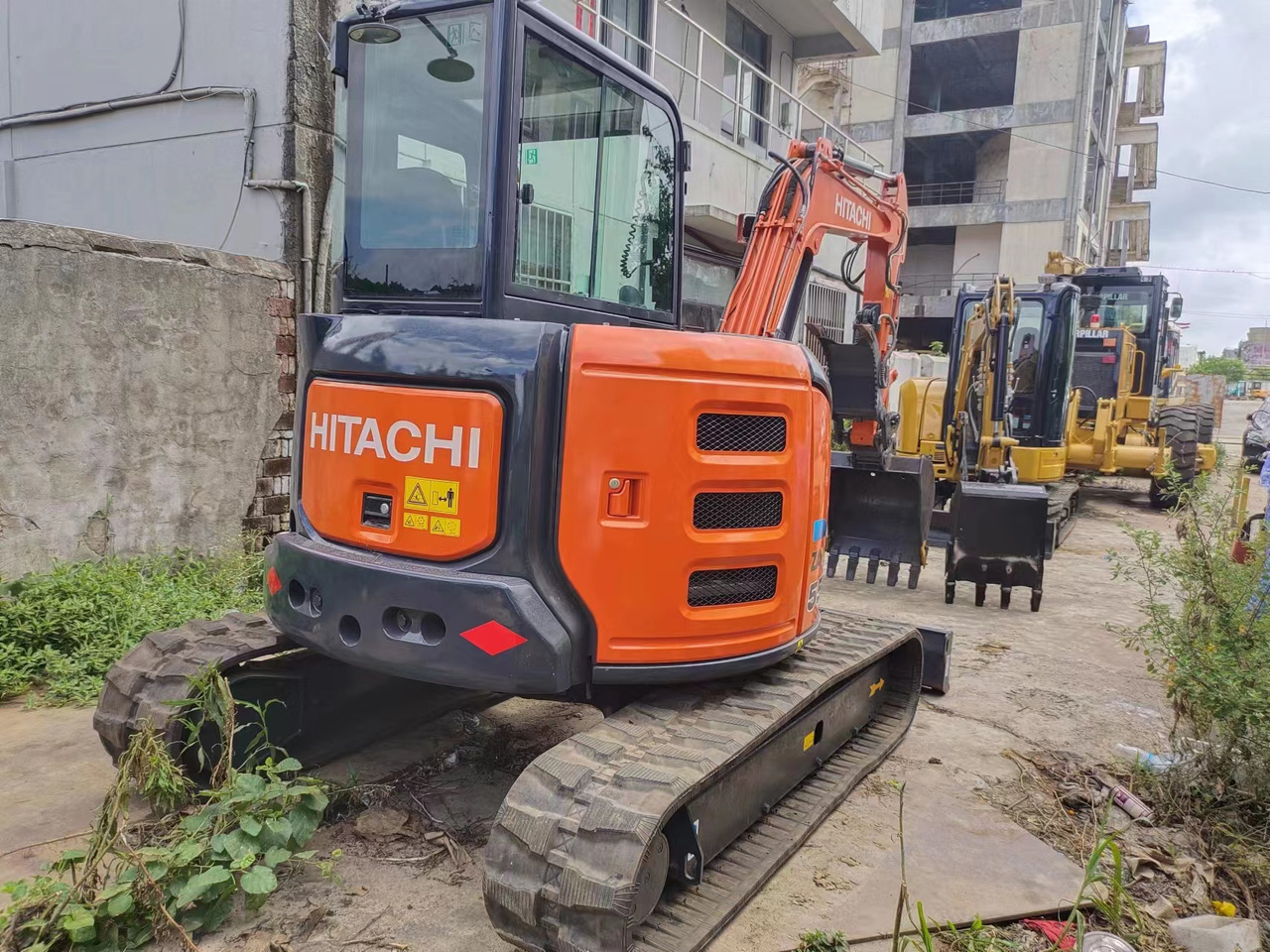 HITACHI ZX55 USR-5A - Mini ekskavatorius: foto 3 HITACHI ZX55 USR-5A - Mini ekskavatorius: foto 3