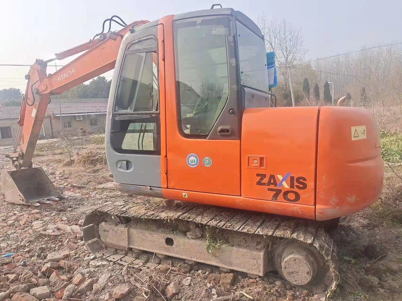 HITACHI ZX70 - Mini ekskavatorius: foto 2 HITACHI ZX70 - Mini ekskavatorius: foto 2