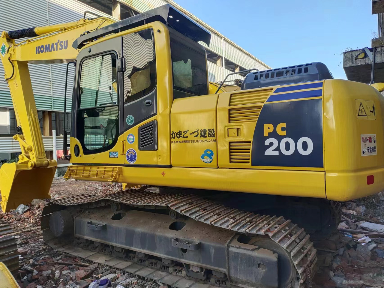 KOMATSU PC200-8 - Vikšrinis ekskavatorius: foto 2 KOMATSU PC200-8 - Vikšrinis ekskavatorius: foto 2