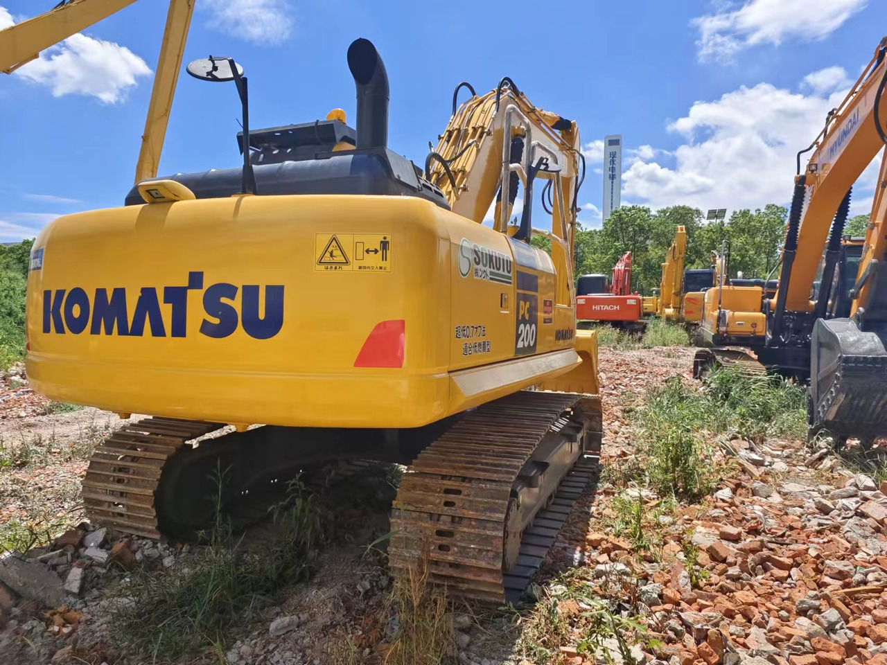 Nauja Vikšrinis ekskavatorius KOMATSU PC200-8N1 surplus Japan PC55 PC60-7 PC200-7 PC200-8: foto 12