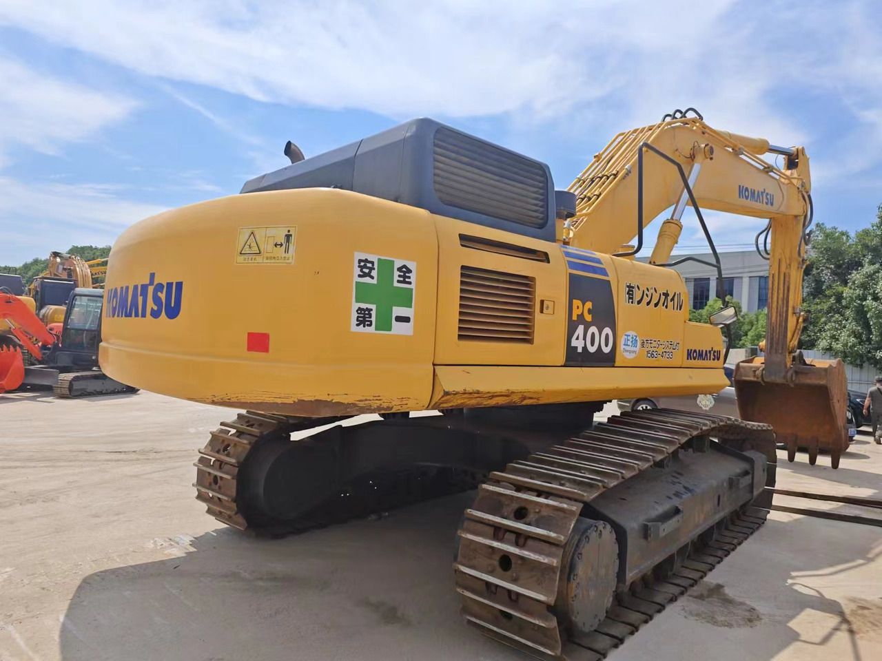 KOMATSU PC400-8R - Vikšrinis ekskavatorius: foto 2 KOMATSU PC400-8R - Vikšrinis ekskavatorius: foto 2
