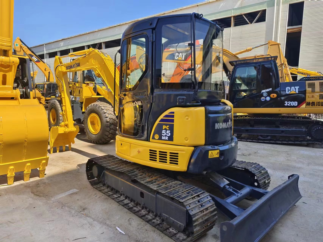 KOMATSU PC55MR - Mini ekskavatorius: foto 1 KOMATSU PC55MR - Mini ekskavatorius: foto 1