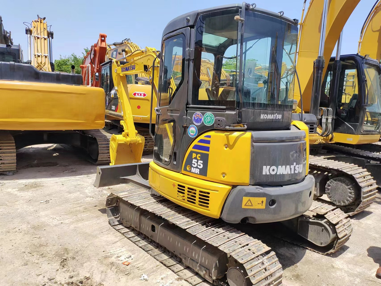 KOMATSU PC55MR - Mini ekskavatorius: foto 2 KOMATSU PC55MR - Mini ekskavatorius: foto 2