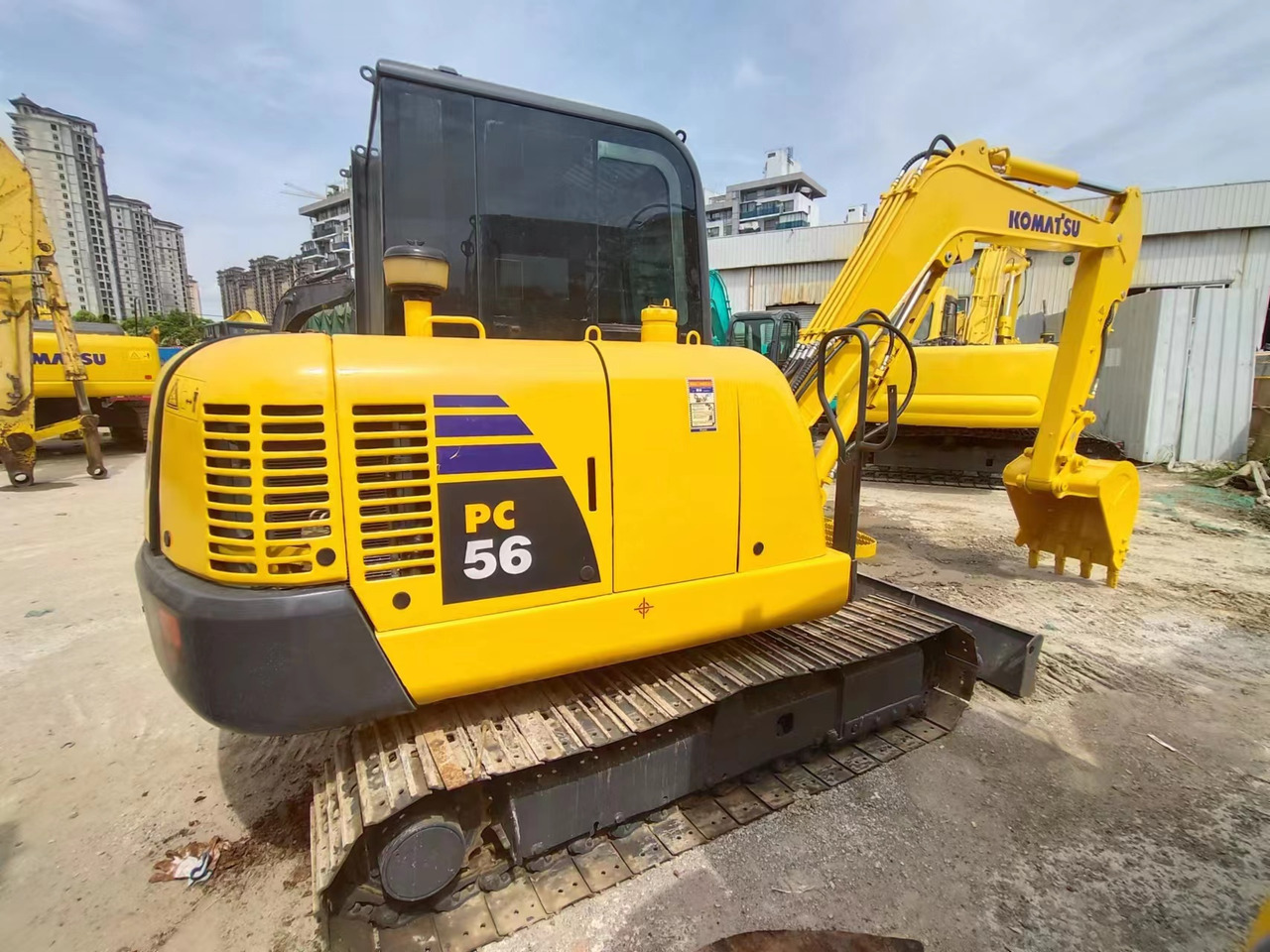 KOMATSU PC56-7 - Mini ekskavatorius: foto 4 KOMATSU PC56-7 - Mini ekskavatorius: foto 4