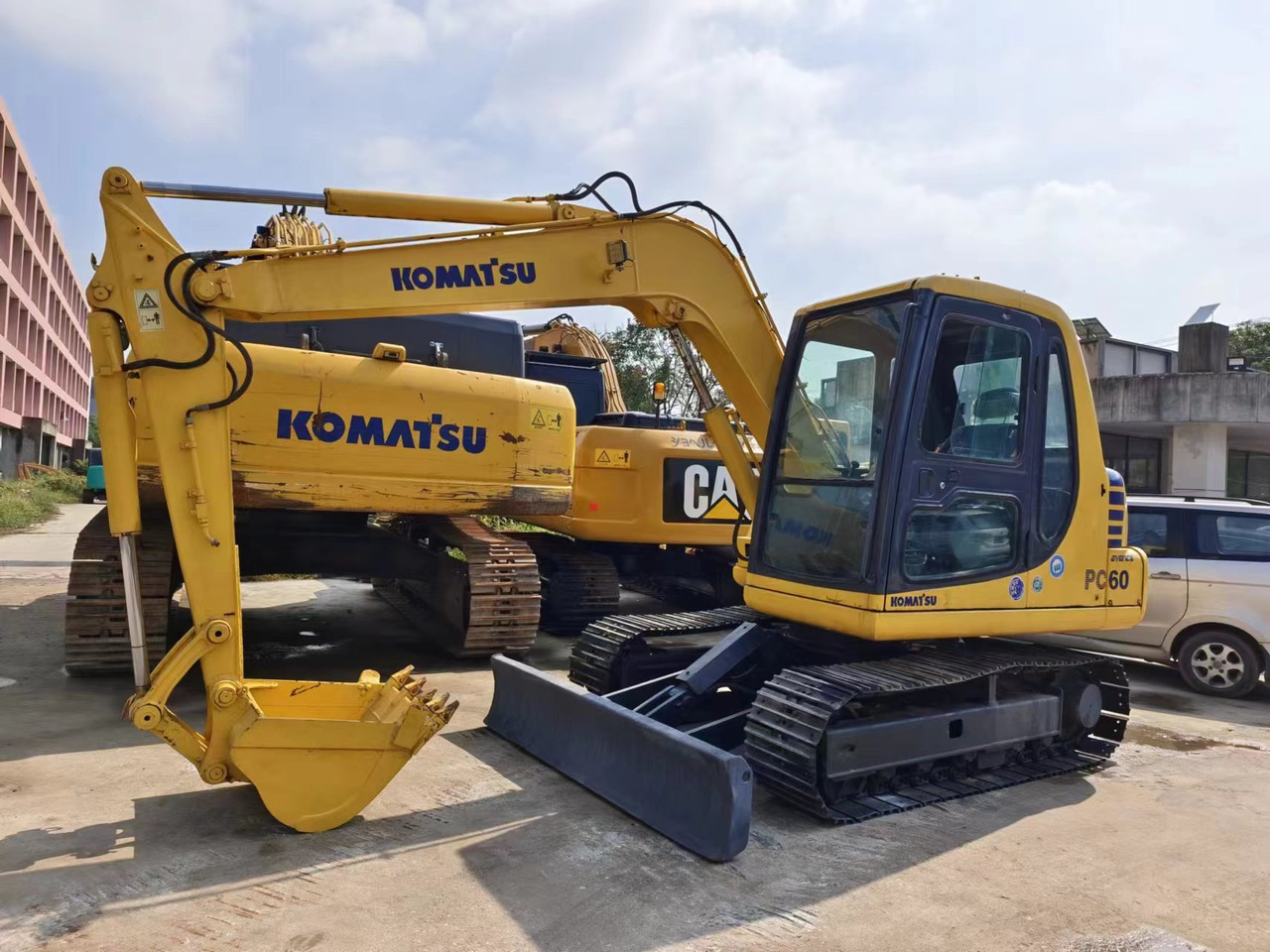 KOMATSU PC60-7 PC56 PC60 - Mini ekskavatorius: foto 5 KOMATSU PC60-7 PC56 PC60 - Mini ekskavatorius: foto 5