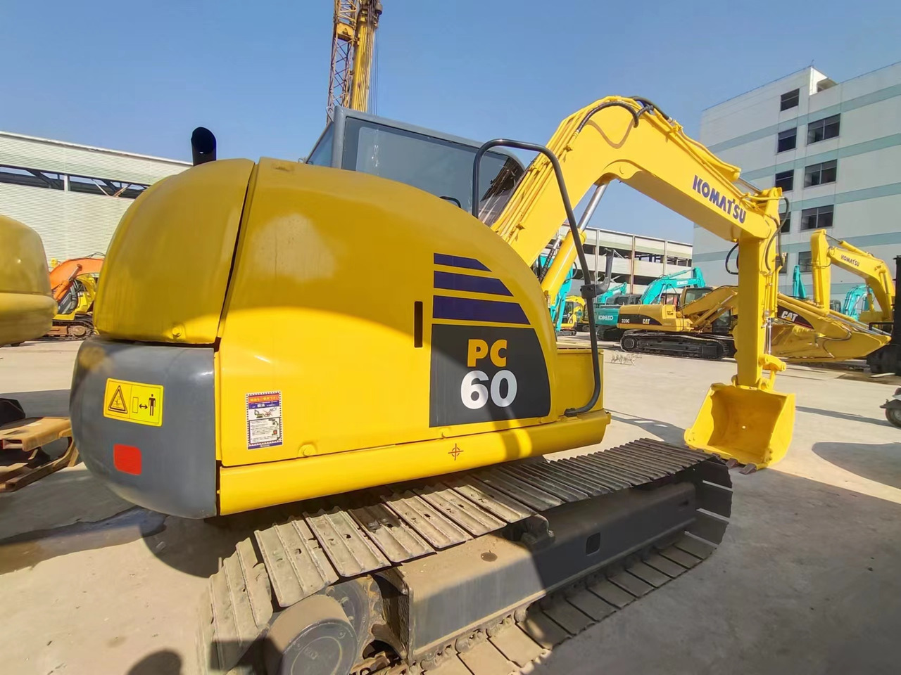 KOMATSU PC60-8 - Mini ekskavatorius: foto 4 KOMATSU PC60-8 - Mini ekskavatorius: foto 4