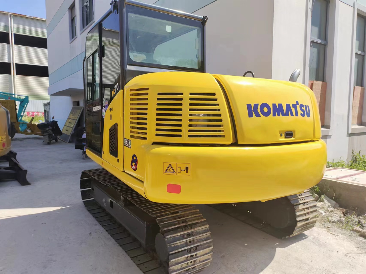KOMATSU PC70-8 - Mini ekskavatorius: foto 1 KOMATSU PC70-8 - Mini ekskavatorius: foto 1