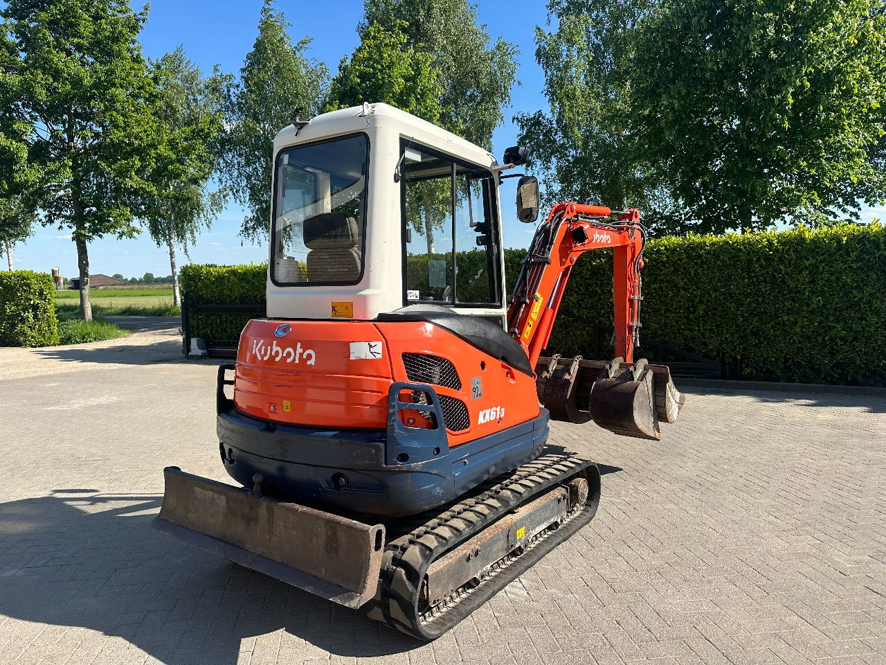 Kubota KX61-3 - Mini ekskavatorius: foto 5 Kubota KX61-3 - Mini ekskavatorius: foto 5