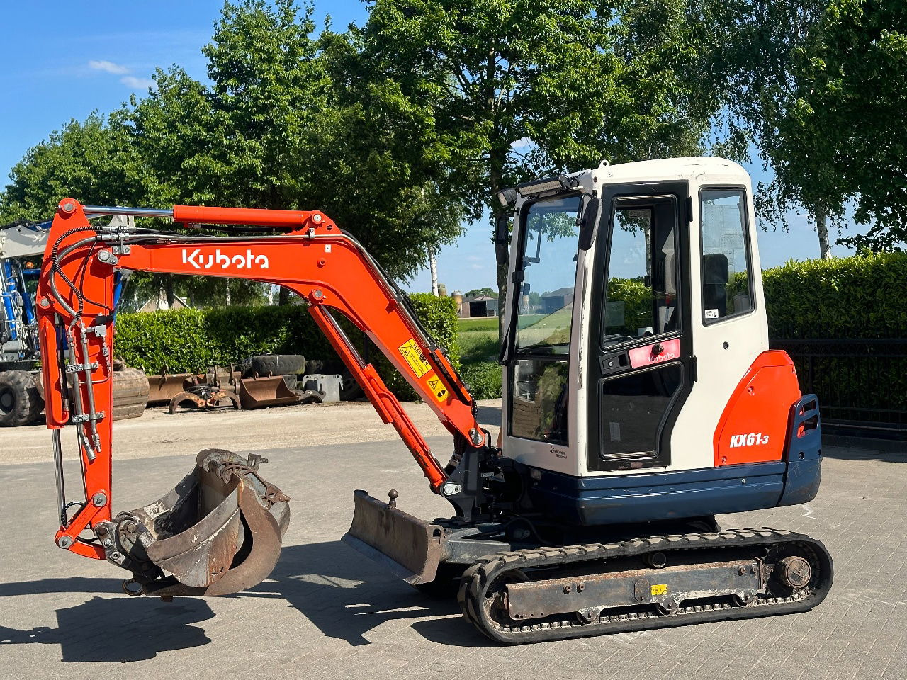 Kubota KX61-3 - Mini ekskavatorius: foto 1 Kubota KX61-3 - Mini ekskavatorius: foto 1