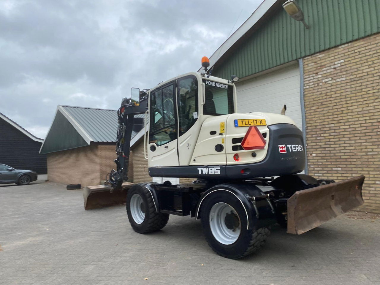 Terex TW85 - Ratinis ekskavatorius: foto 3 Terex TW85 - Ratinis ekskavatorius: foto 3