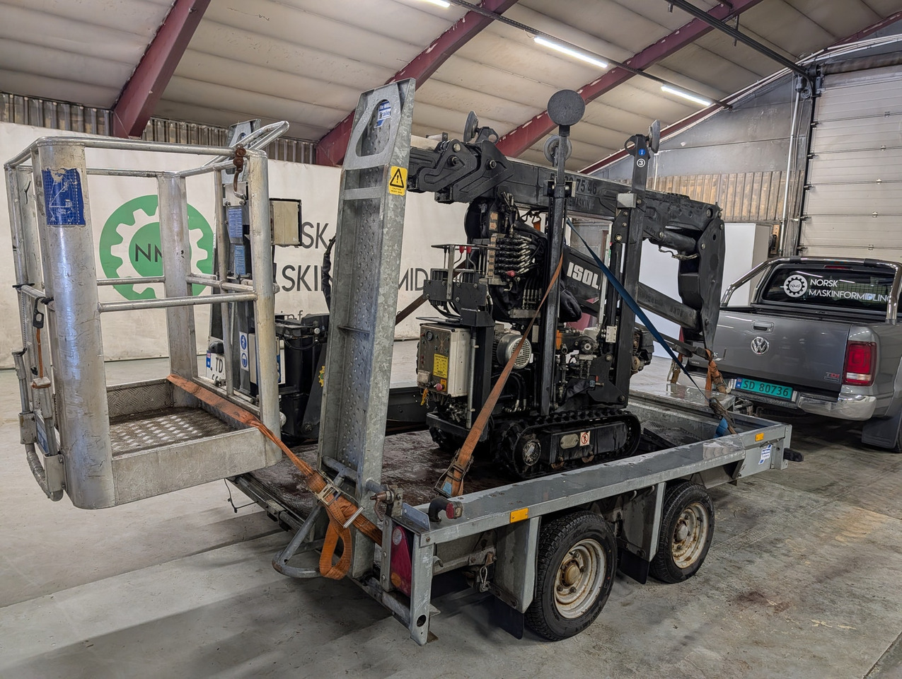 Isoli Easylift R160 på henger - Vikšrinis keltuvas: foto 4 Isoli Easylift R160 på henger - Vikšrinis keltuvas: foto 4