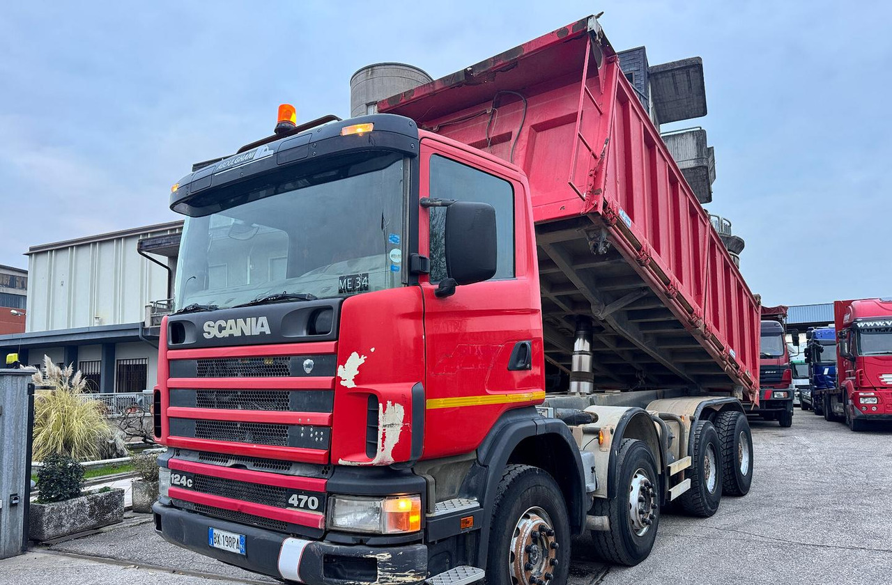 Scania R124/470 Ribaltabile 8X4 - Savivartis sunkvežimis: foto 3 Scania R124/470 Ribaltabile 8X4 - Savivartis sunkvežimis: foto 3