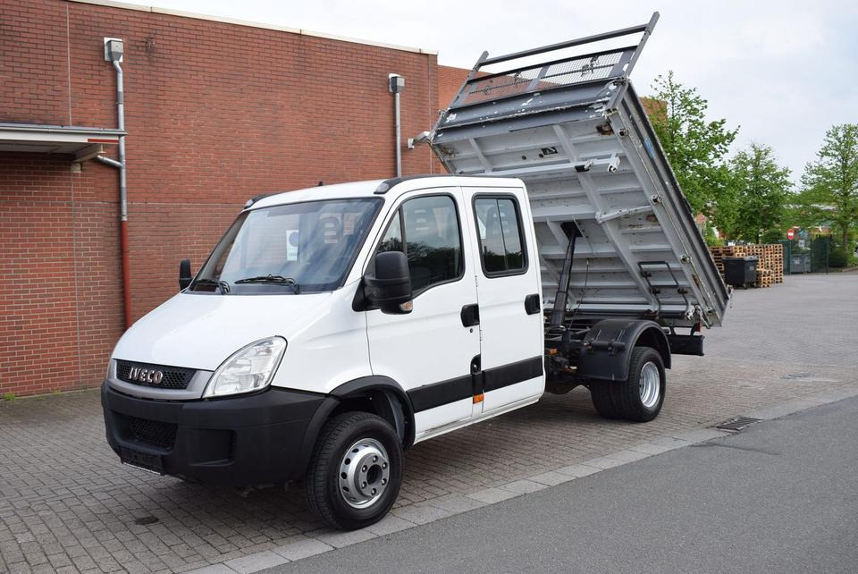 Iveco Daily 70 C17 Meiller Kipper Nutzlast 3100KG - Mažas savivartis, Komercinis automobilis su dviguba kabina: foto 1 Iveco Daily 70 C17 Meiller Kipper Nutzlast 3100KG - Mažas savivartis, Komercinis automobilis su dviguba kabina: foto 1
