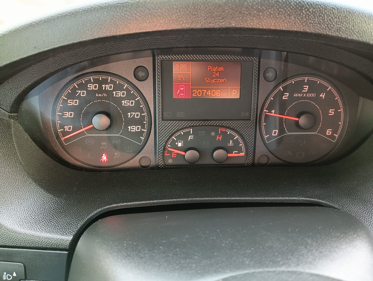Mažas furgonas FIAT DUCATO FURGON BLASZAK L2H1 NR 823: foto 19