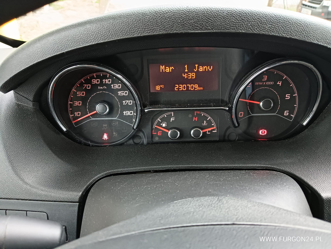 Furgonas su krovinių dėže FIAT DUCATO KONTENER WINDA NR 732: foto 12