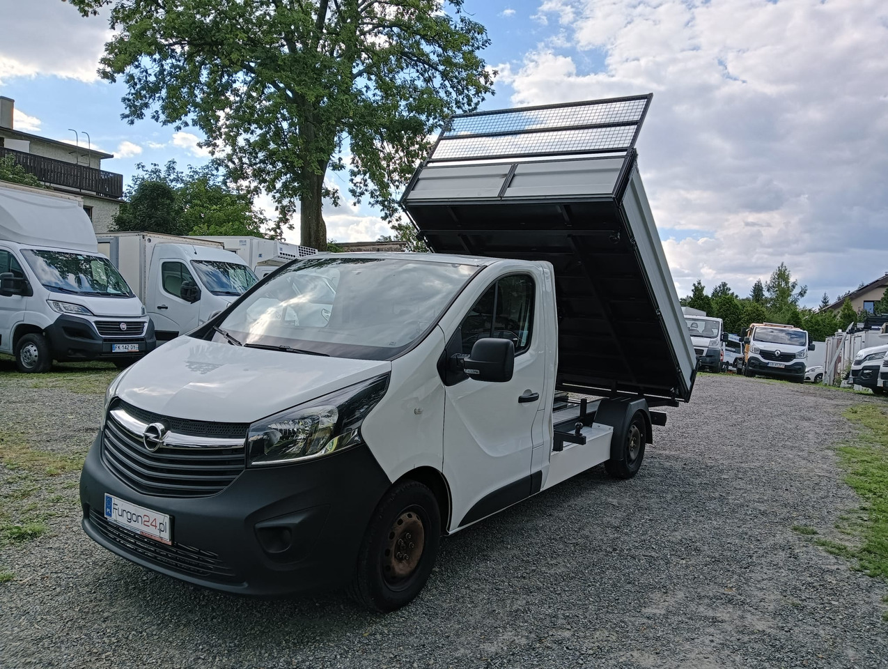 OPEL VIVARO WYWROTKA KIPER Z NAJAZDAMI NR 870 - Mažas savivartis: foto 1 OPEL VIVARO WYWROTKA KIPER Z NAJAZDAMI NR 870 - Mažas savivartis: foto 1